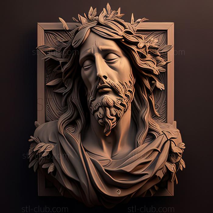 3D model st jesus (STL)